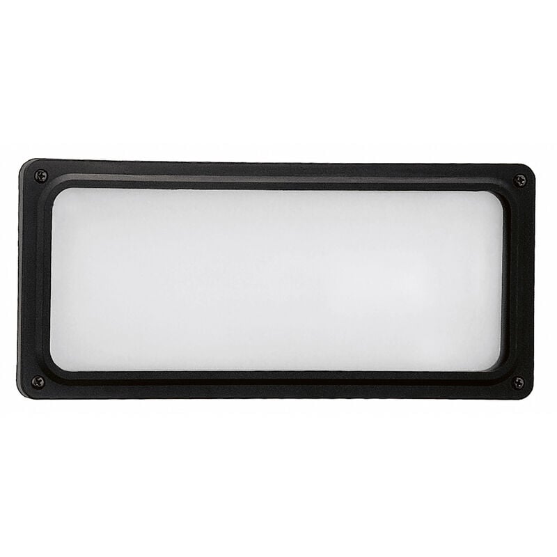 Encastré mural coc No grid IP65 E27 42W Noir