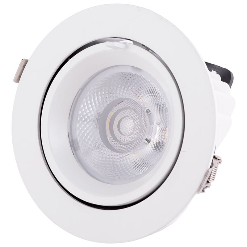 Spot led Downlight 30W 4500Lm 2700ºK Circulaire Orientable 40 000H [HO-COB-C-OR-30W-WW]