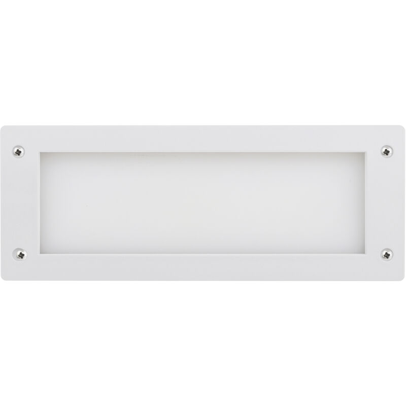 Encastré mural DEVON Rectangle M IP66 GX53 LED T2 2x3.20W 405lm/410lm/410lm CRI80 3000K/4000K/6500K Blanc