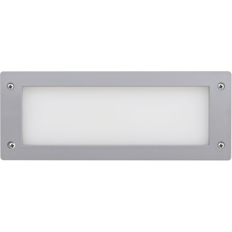 Encastré mural devon Rectangle m IP66 GX53 led T2 2x3.20W 405lm/410lm/410lm CRI80 3000K/4000K/6500K Gris
