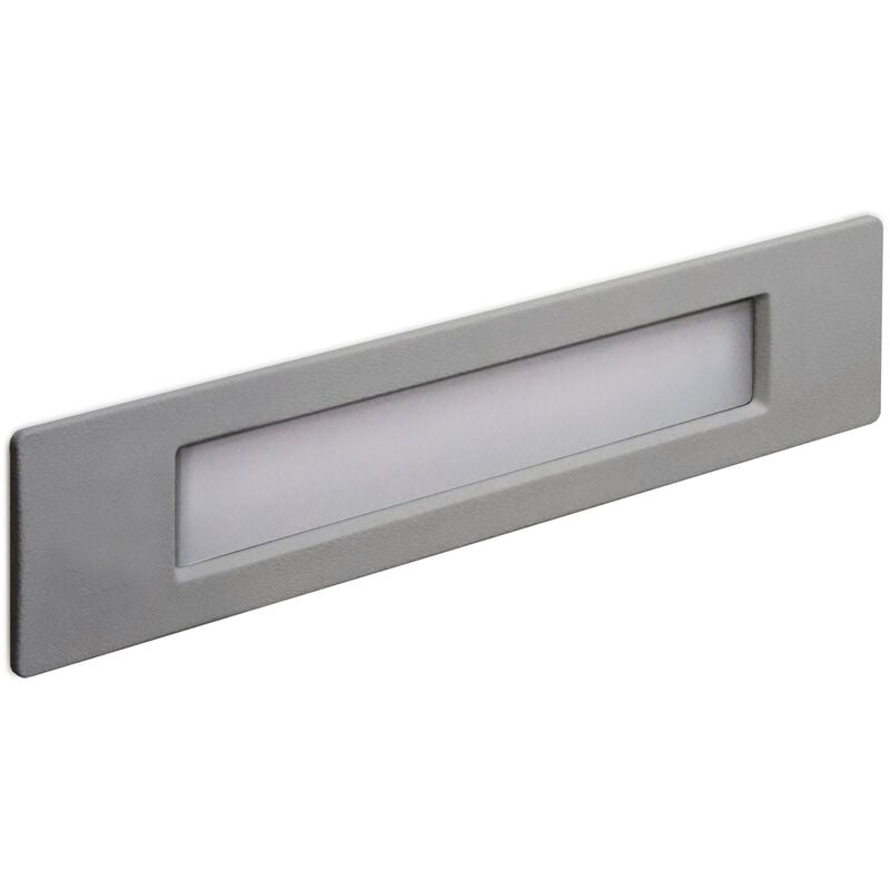 Encastré mural wind IP55 R7s led Bulb 11W 1000lm/1130lm/1060lm CRI80 2700K/4000K/6500K Gris