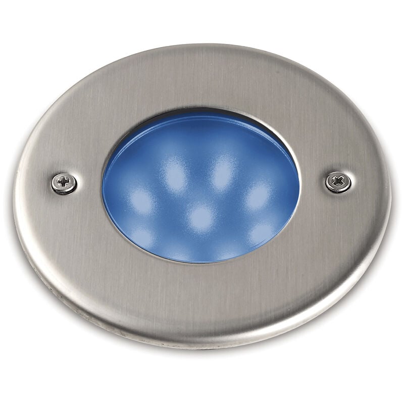 Novolux - Encastrement mural / sol nat-led Round IP68 led smd Azul 1.50W CRI80 Acier inoxydable