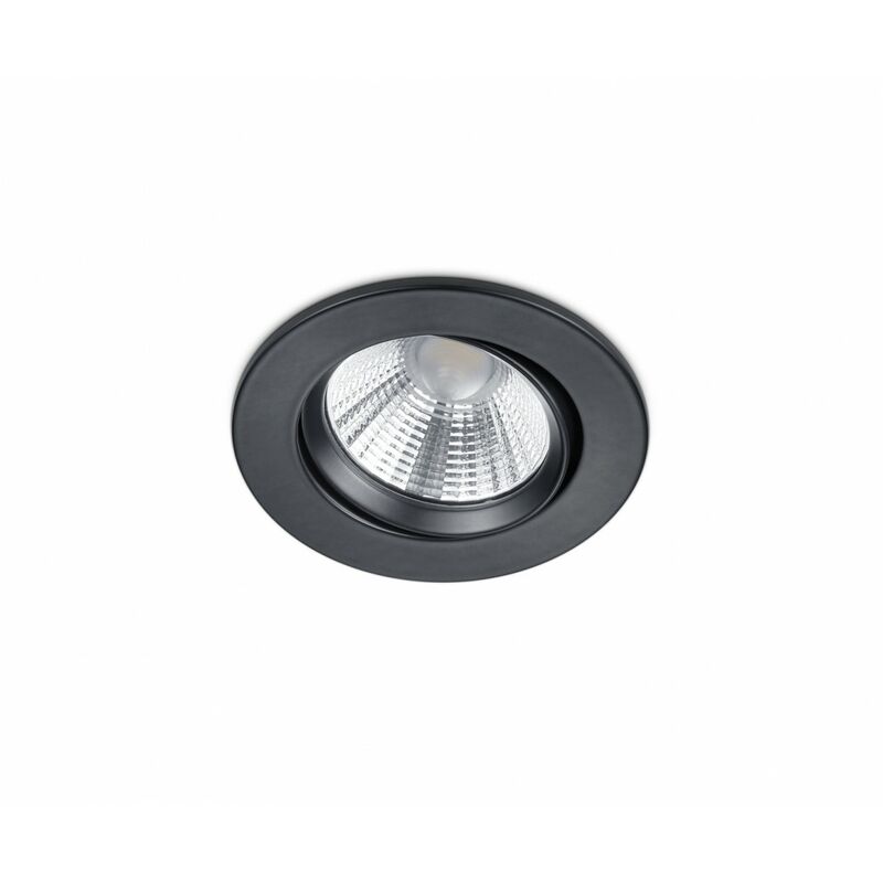 Trio - Spot Encastrable Rond Led 5.5w 3000k Pamir Noir Lighting