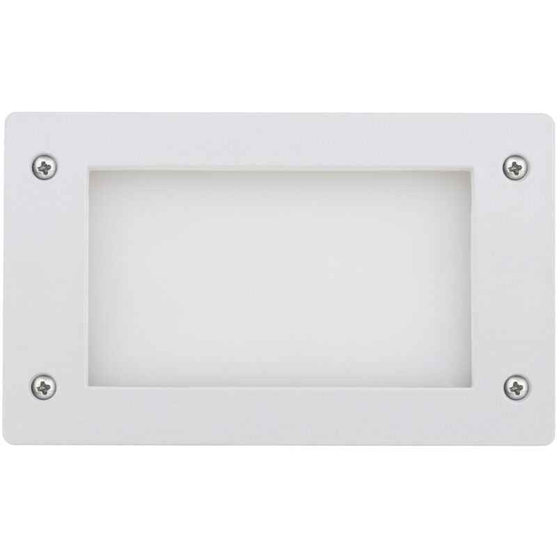 Encastré mural devon Rectangle s IP66 GX53 led T2 3.20W 405lm/410lm/410lm CRI80 3000K/4000K/6500K Blanc