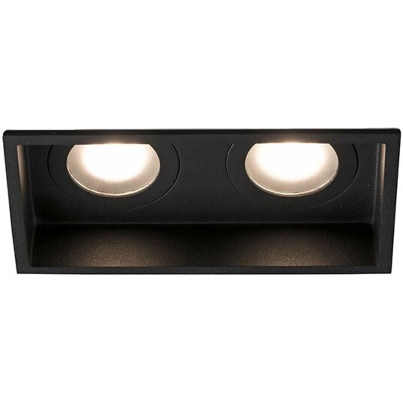 Hyde Lampe encastrable au plafond noir de faro 40125