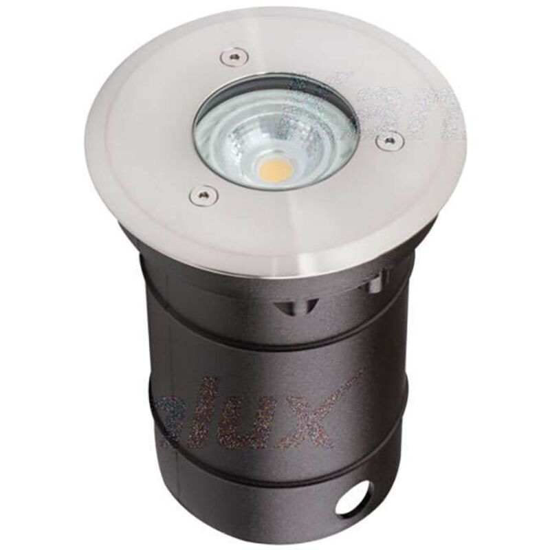 Kanlux - Support de spot sol GU10 encastrable rond 2 presses étoupe