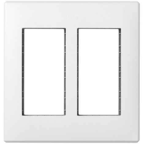 Encastré 2 modules blanc SIMON 51010102-030