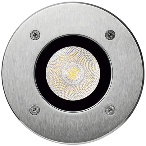 Encastré au sol MALVA IP67 LED COB 6W 890lm(750lm) CRI80 4000K 10º Acier inoxydable