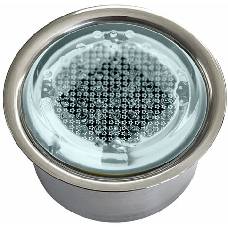 Encastré au sol UTU ROUND IP68 LED SMD 0.33W CRI80 Transparent