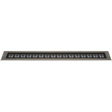 Encastré au sol WALK IP67 LED SMD 51W 6100lm(5124lm) CRI80 4000K 42º/12º Acier inoxydable