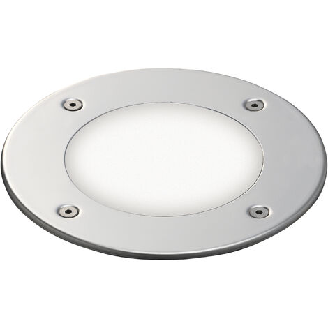 Encastré au sol WALKER IP67 Phase coupée C LED COB 6.50W 850lm(281lm) CRI80 3000K 100º Acier inoxydable