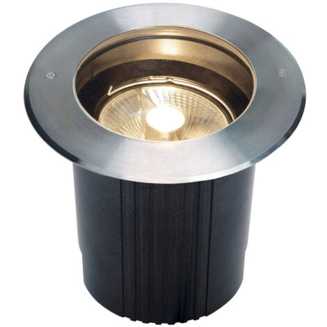 Encastré de sol rond QPAR111 DASAR 215 inox 316 max. 75W IP67 - SLV - 229230