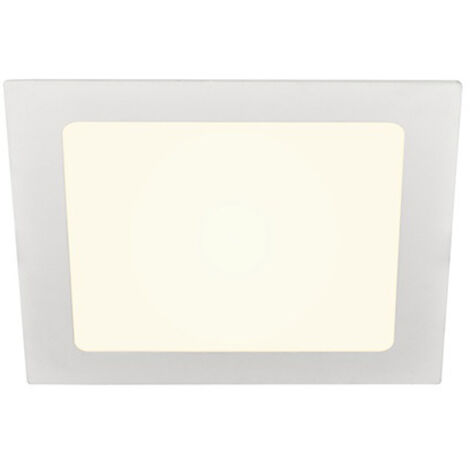 Encastré downlight intérieur SENSER 18 carré blanc LED 97W 4000K - SLV - 1004698