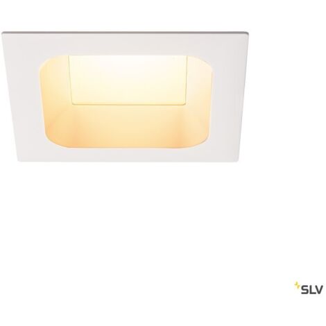 Encastré downlight VERLUX blanc 22W 135x135mm 3000K - SLV - 112692