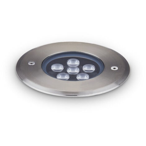 Encastré extérieur LED pour sol et terrasse en acier IP67, 3000K