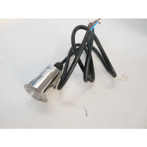 Encastré LED 0.1W Ø alu lumiere blanc froid 4 leds 12V (sans transfo) ASH TRAJECTOIRE 775601