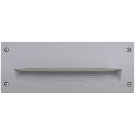 Encastré Mural Gris GX53 LED T2 2x3.20W IP66 - 3000K/4000K/6500K