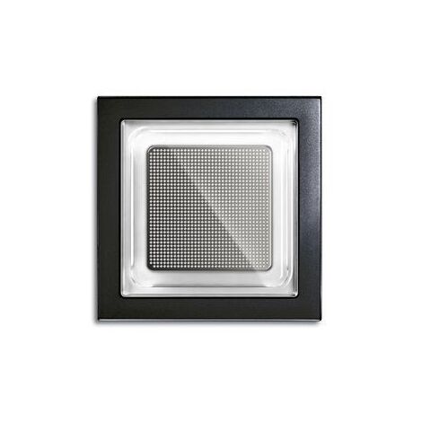 Encastré mural LED 5W carré anthracite 80X80mm multidirectionnel 5D 4000K 190lm avec driver 230V IP20 ICELIGHT EBENOID 082015