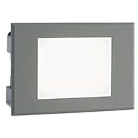 Encastré ouvert 3W Led 3000K ligne de prise graphite