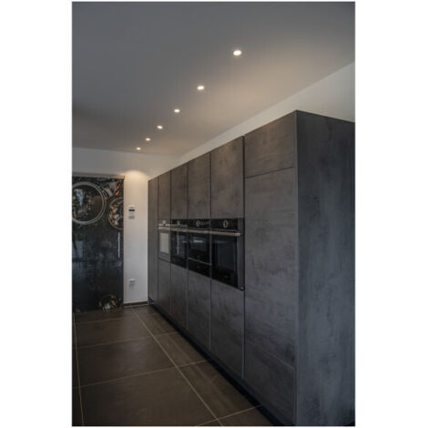 Encastrés plafond intérieurs LED NEW TRIA® UNIVERSAL 68 encastré plafond intérieur rond blanc LED 86 W - SLV 1007435