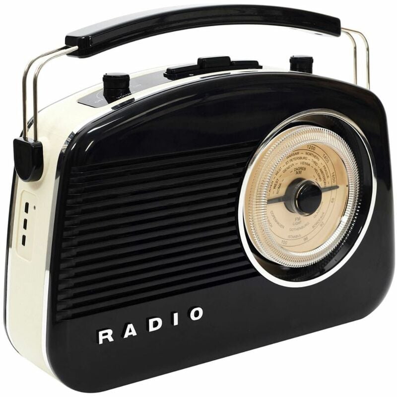 Enceinte 60's bluetooth Noire