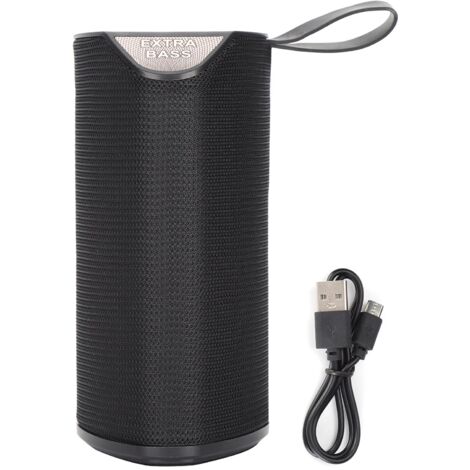 Enceinte Bluetooth AK‑111 Portable avec Appels Mains Libres et Radio FM pour PC et Mobiles