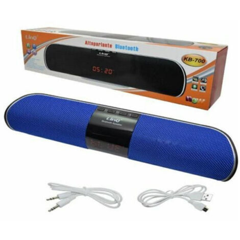 Enceinte Bluetooth Avec Emplacement Pour Carte Tf Rêve Usb Linq Kb-700