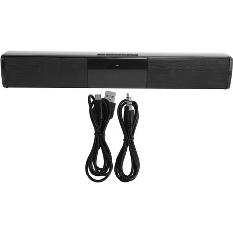 Enceinte Bluetooth BS-28A avec Subwoofer, Lecteur USB et Support Murale - Son Long et Puissant