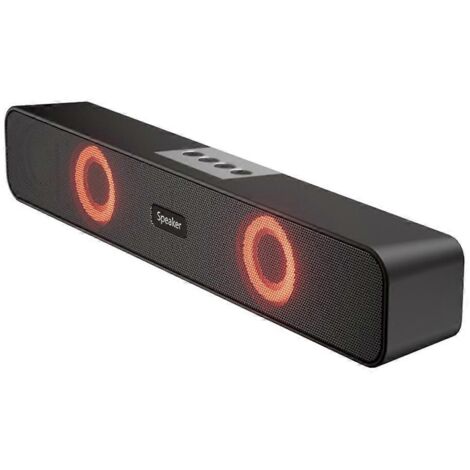 Enceinte Bluetooth, caisson de basses surround 360°, système home cinéma stéréo 4D