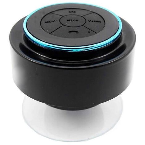Enceinte Bluetooth compatible avec caisson de basses Super Bass Sound Box pour douche