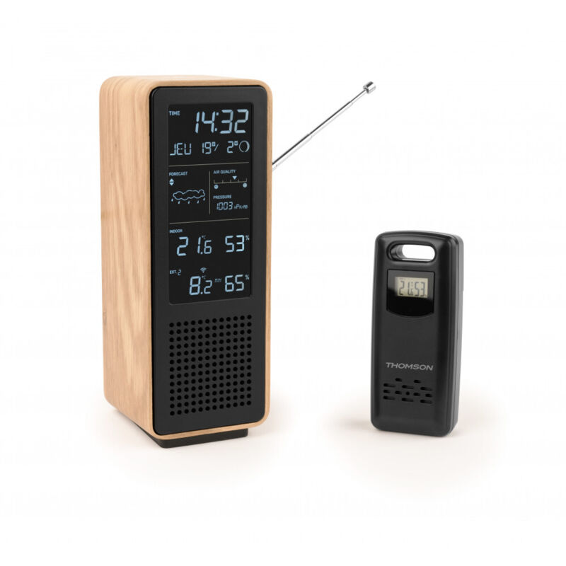 Enceinte Bluetooth et Station météo WS102TBK Enceinte Bluetooth et Station météo WS102TBK
