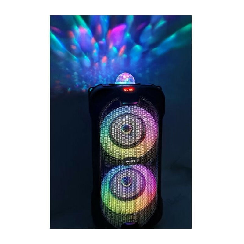 Enceinte bluetooth karaoke Inovalley KA07 bowl