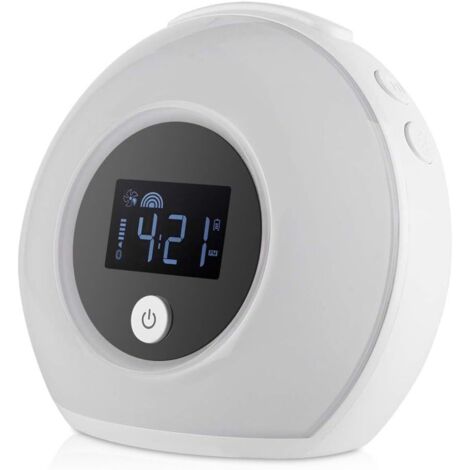 Enceinte Bluetooth - Mini Enceinte sans Fil Bluetooth avec Réveil -