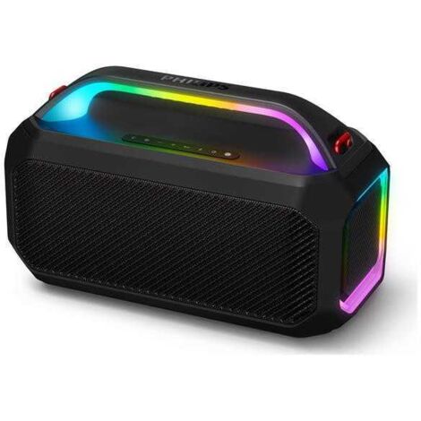 Enceinte Bluetooth Philips TAS7000 100 W IP67 Noir LED synchronisées