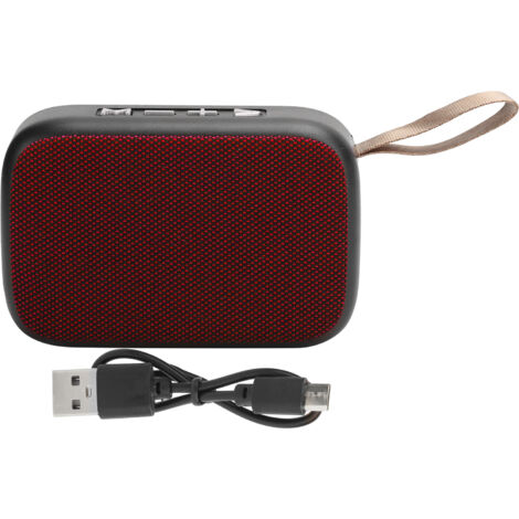 Enceinte Bluetooth Portable avec Subwoofer, Radio FM, USB et Son Stéréo Sans Fil - Mini Haut-parleur Compact