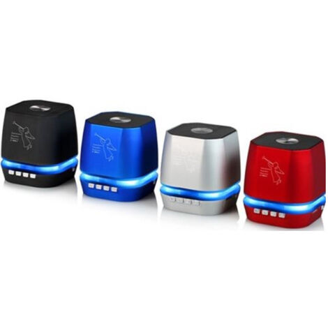 Enceinte Bluetooth Portable Led Mp3 Carte Sd Aux Pour Smartphone