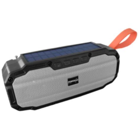Enceinte Bluetooth -radio FM - solaire et usb - Buffalo