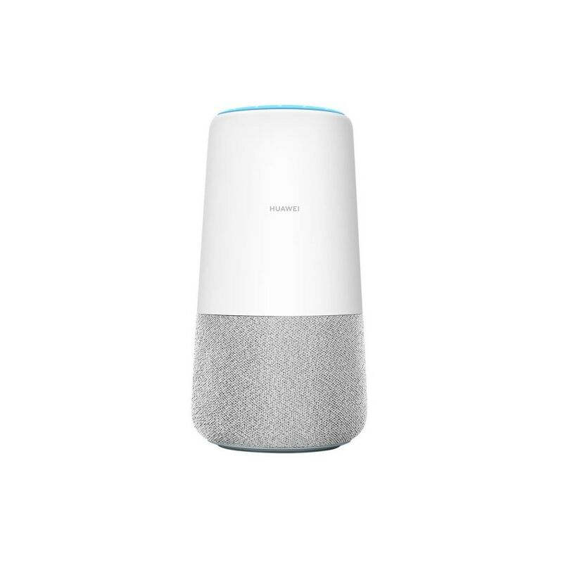 Enceinte Bluetooth Routeur 4G Connectée Huawei ai Cube Blanc - Compatible avec Alexa, Fonction WiFi Double bande jusqu'à 1200Mbps - Blanc