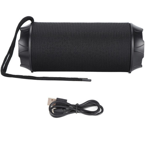 Enceinte Bluetooth sans fil AK‑115S avec lampe torche LED et radio FM portable