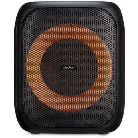 Enceinte - MEDION - Compact - 50W RMS - Anneau LED multicolore