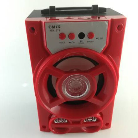 Enceinte Multimédia Portable Radio Fm Bluetooth Sd Usb Mp3 Mk-271