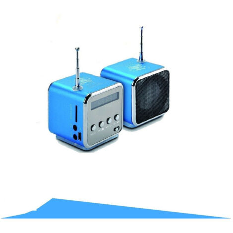Enceinte Numérique Avec Radio Fm, Aux, Usb Et Emplacement Pour Carte Micro Sd/tf
