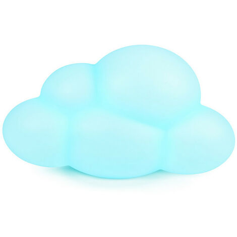 Enceinte sans fil lumineuse murale et veilleuse Nuage
