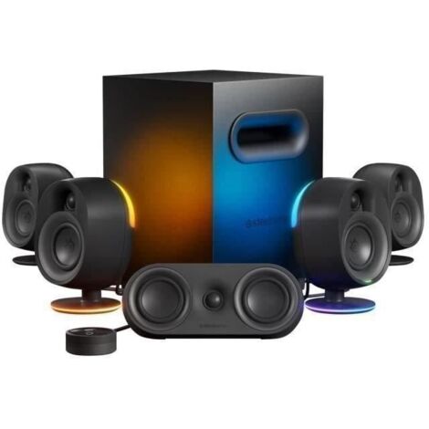 Enceintes d'ordinateur - STEELSERIES - Arena 9 - Son surround 5.1