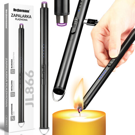 Encendedor de plasma Heckermann JL866 negro