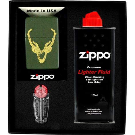 Encendedor ZIPPO DEER 2, set de regalo n.° 1