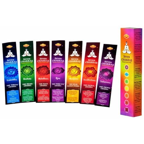 Encens des 7 Chakras - 42 gr