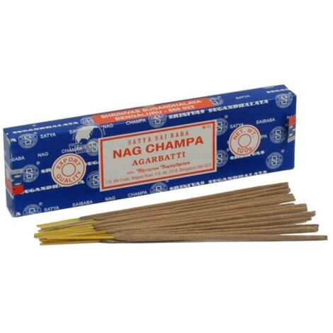 Encens Nag Champa Argabatti - 100 grammes environ 70 Bâtonnets