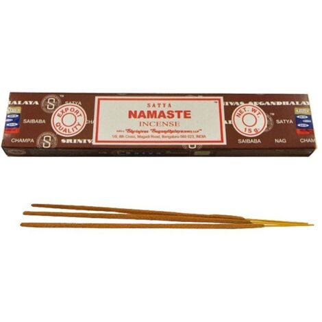 Encens Namaste - 15 grammes environ 15 Bâtonnets
