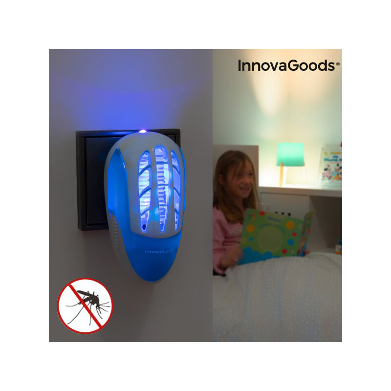 

Enchufe Antimosquitos con LED Ultravioleta InnovaGoods -